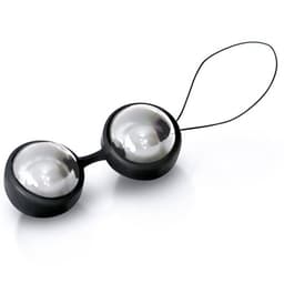 Lelo Luna Beads Steel Vaginalkugeln, Gesamtansicht der Edelstahloberfläche
