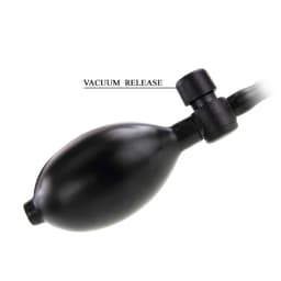 Baile – aufblasbarer Vibro-Dildo mit Hoden, Saugnapf und Fernbedienung – 18.8 cm, Ansicht 14
