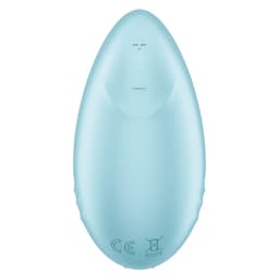 Satisfyer Tropical Tip, Bedientasten am Gehäuse in Nahaufnahme