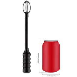 ElectraStim Depth Charge mit zwei 2-mm-Anschlüssen in Nahaufnahme