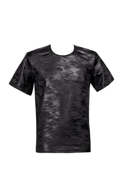 Anais Men Elektro Herren-T-Shirt, Nahaufnahme des Stoffs