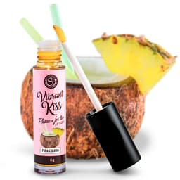SecretPlay Vibrant Kiss – Lipgloss mit Vibrationseffekt – Pina Colada / Standard, Ansicht 2