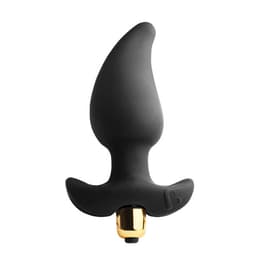 Rocks-Off Butt Quiver Analvibrator in Schwarz, Gesamtansicht