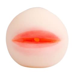 Mundöffnung des Baile Passion Lady Masturbators mit modellierten Lippen im Detail