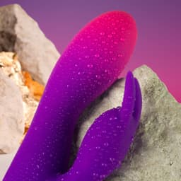 Verpackung des Rocks-Off Glo-Girl Rabbit Vibrators – Produktfoto in hoher Auflösung
