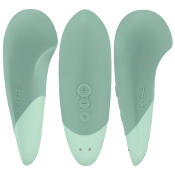 Womanizer Vibe Sage von der Seite mit ergonomischer Form im Detail