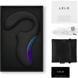 Lelo Enigma Wave G-Punkt-Vibrator im direkten Größenvergleich, Maße und Proportionen gut erkennbar