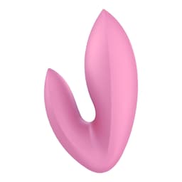 Bedienelemente des Satisfyer Love Riot im Detail, Produktfoto vor neutralem Hintergrund