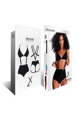 Demoniq LadyX Arcelia Set, Detailansicht der verstellbaren Träger