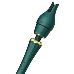 Zalo Kyro – Wiederaufladbarer Zauberstab-Vibrator – Grun, Ansicht 23