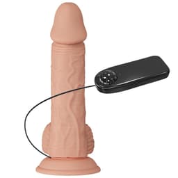 Baile Schöne Begegnung Catoblepas Vibrator von der Seite fotografiert, Detailaufnahme der geäderten Oberfläche