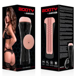 Verpackung des Jamyjob Booty Anus-Masturbators mit Hartschalenkoffer