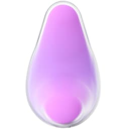 Satisfyer Mermaid Vibes in Pink von der Seite mit Öffnung und Bedienfeld