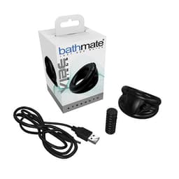 Verpackung des Bathmate Vibe Ring Strength in Nahaufnahme fotografiert