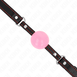Kink Ballknebel, Größenvergleich mit 4 cm Durchmesser – zusätzliche Detailansicht des Produkts