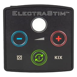 ElectraStim Kix mit farbiger Intensitätsanzeige im Detail