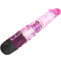 Verpackung des Baile Multiorgasmus-Vibrators in Rosa in Produktfotografie