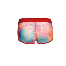 Anais Men Falcon Slip mit auffälligem Print, Seitenansicht mit Fokus auf den Sitz am Körper