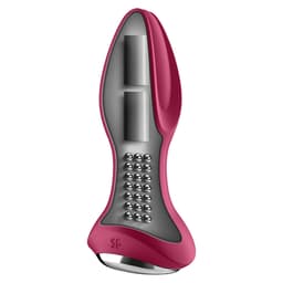 Satisfyer Rotator Plug 2+ von der Seite mit erkennbarer Form und Oberflächenstruktur