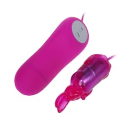 Baile Secret Bunny Mini-Vibrator, Nahaufnahme der Hasenohren