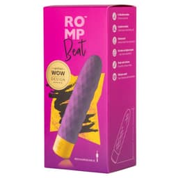 Nahaufnahme der Bedientaste des Romp Beat Mini
