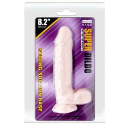 Baile Dildo aufrecht stehend dank starker Saugnapf-Basis auf glatter Fläche