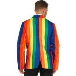 Leg Avenue Blazer-Kostüm mit passender Krawatte im Detail betrachtet
