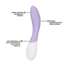 Lelo Mona Twist, Nahaufnahme der Wellentextur in Studioaufnahme