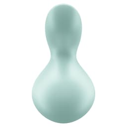 Satisfyer Viva La Vulva 3 in der Hand gehalten, Größenvergleich