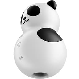 Satisfyer Pocket Panda Air-Pulse-Vibrator aus Silikon von oben betrachtet
