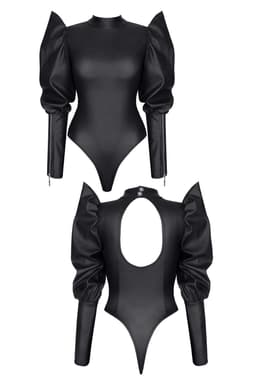 Demoniq Black Rose Body am Körper getragen, seitliche Ansicht