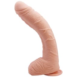 Baile Alex realistischer Dildo, Rückansicht mit sichtbarer Hautstruktur des Materials