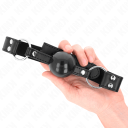 Kink Ballknebel, Größenvergleich mit 4 cm Durchmesser – zusätzliche Detailansicht des Produkts