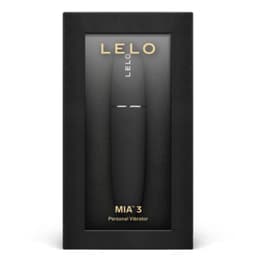 Lelo Mia 3 Schwarz von der Seite mit kompakter, schlanker Form