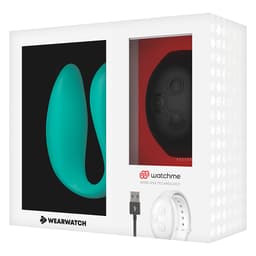 Wearwatch WatchMe Aquamarine/Jet, Anwendungsbeispiel am Körper