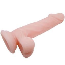 Baile – Realistischer Dildo aus TPR mit Saugnapf – Natur / 16.5 cm, Ansicht 19