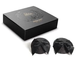 Bijoux Indiscrets Burlesque Pasties im Größenvergleich, 6 cm Durchmesser je Stück