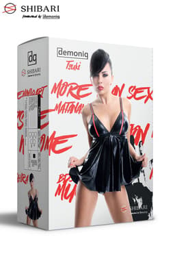 Demoniq Tsuki Babydoll mit String-Tanga, Set-Ansicht der Teile