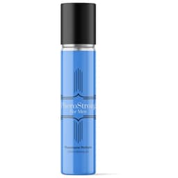 PheroStrong Pheromone for Men Pheromon-Parfum für Männer, Flakon von der Seite mit Sprühkopf