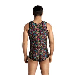 Anais Men Mexico Herren-Top, Rückenansicht