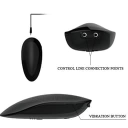 Baile Oliver Vibrator mit Saugnapf von der Seite fotografiert, Detailaufnahme der geäderten Oberfläche
