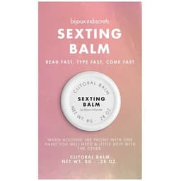 Bijoux Indiscrets Clitherapy Balsam Sexting Balsam, Verpackung im Überblick