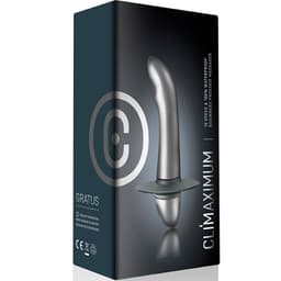 Originalverpackung des Climaximum Gratus Vibrators mit Produktabbildung