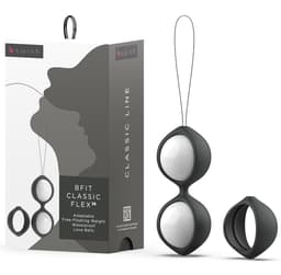 B Swish Bfit Classic Flex Liebeskugeln, Rückansicht, Produktfoto vor neutralem Hintergrund