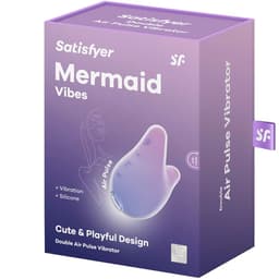 Beide Farbvarianten des Satisfyer Mermaid Vibes Druckwellenvibrators nebeneinander