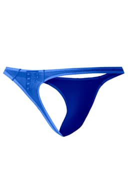 Cut4Men Brazilian Thong Netz String, am Körper getragen zur Veranschaulichung der Passform