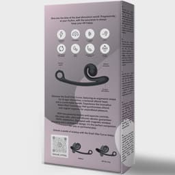Verpackung des Snail Vibe Curve in Schwarz – Produktfoto in Studioqualität