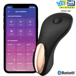 Satisfyer Little Secret Höschenvibrator, Gesamtansicht mit Magnetclip