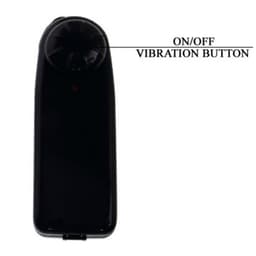 Baile Vibrator mit Venenstruktur im Größenvergleich neben einer Hand zur Maßstabseinordnung
