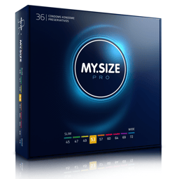 My Size Pro – Kondome aus VYTEX-Latex in neun Nennbreiten – 53 mm / 36 Stück, Ansicht 13